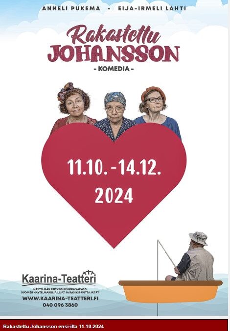 Kaarinan Ranska-seuran  Kaarina Teatteri ilta  29.11.24