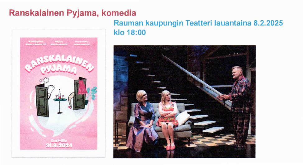 Komedia Ranskalainen pyjama 8.2.2025